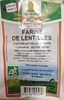 Farine de Lentilles - Produit