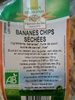 Banane chips séchées - Product