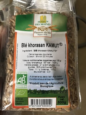 Blé khorasan KAMUT - Produit - en