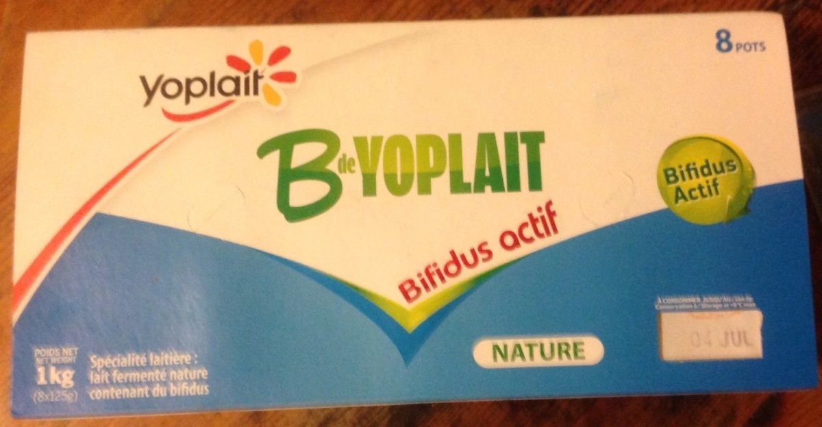 B de Yoplait Nature - Product - fr