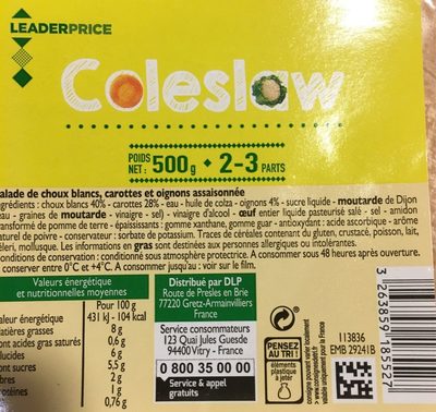 Coleslow - Product - fr