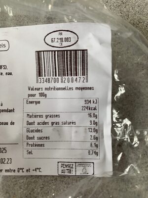 Lasagnes saumon et poireaux - Instruction de recyclage et/ou informations d'emballage