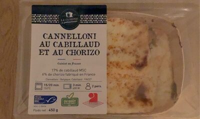 Cannelloni garnis Cabillaud - Produkt - fr