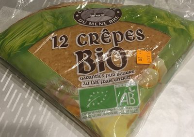 12 Crêpes Bio - Produit