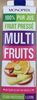 100% Pur Jus Fruit Pressé Multi Fruits - Product