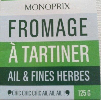 Fromage à tartiner Ail & Fines Herbes - Produkt - fr