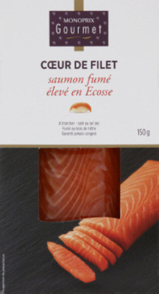 Coeur de filet saumon fumé - Product - fr