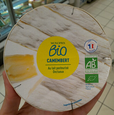 Bio Camembert au lait pasteurisé onctueux - Product - fr