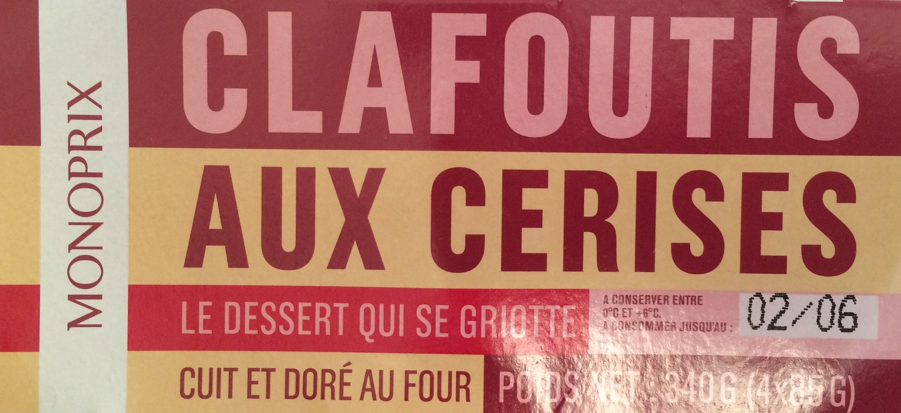 Clafoutis aux cerises - Producto - fr
