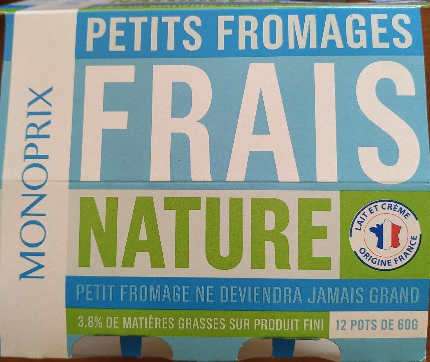 Petits fromages frais nature - Product - fr