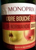 Cidre bouché de Normandie doux - Producte