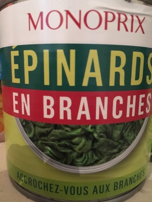 Epinards en branches - Product - fr