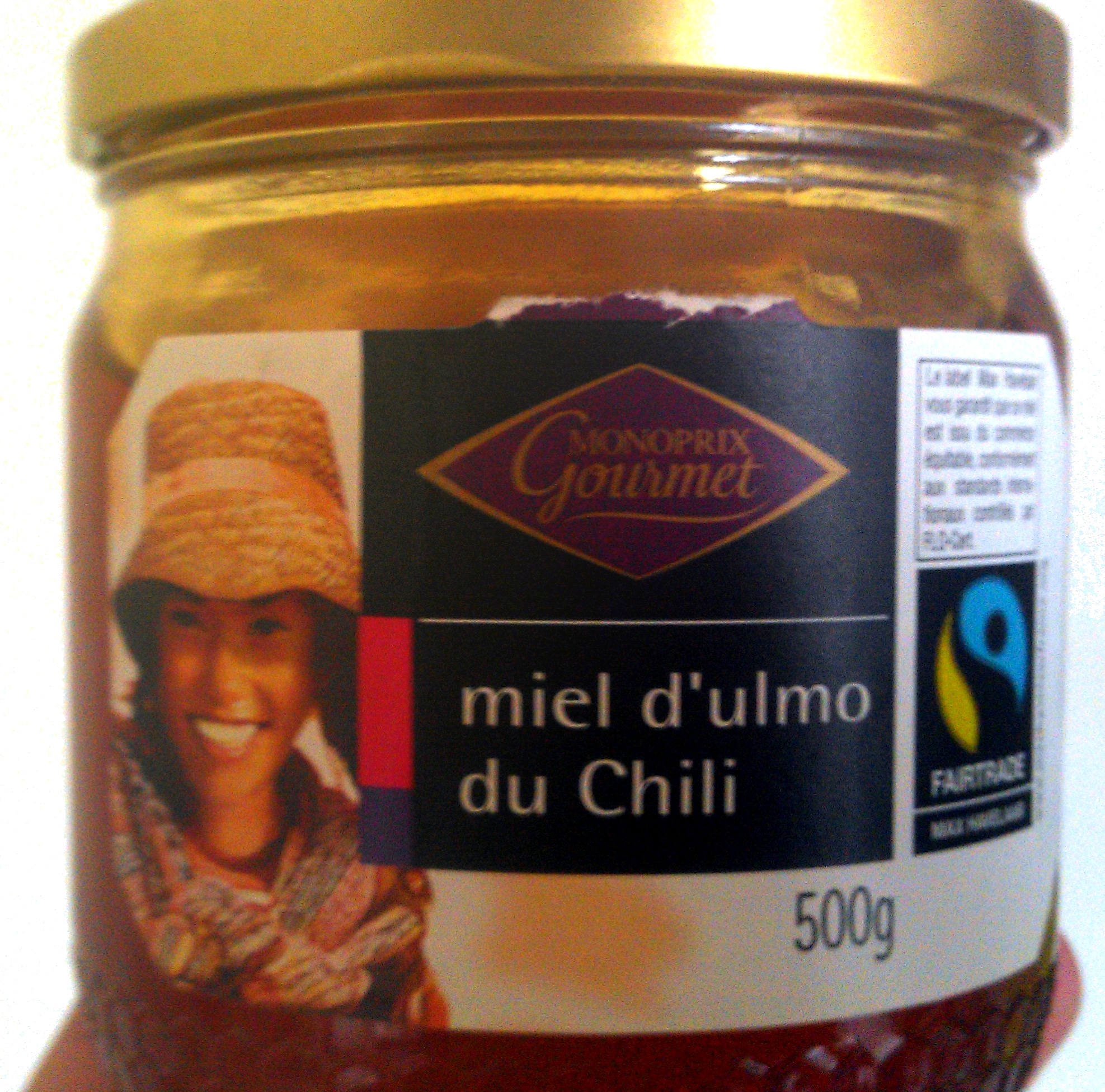 Miel d'ulmo du Chili - نتاج - fr
