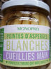 Pointes d'asperges blanches, cueillies main - Producto