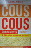 Couscous grain moyen 1 minute - Product