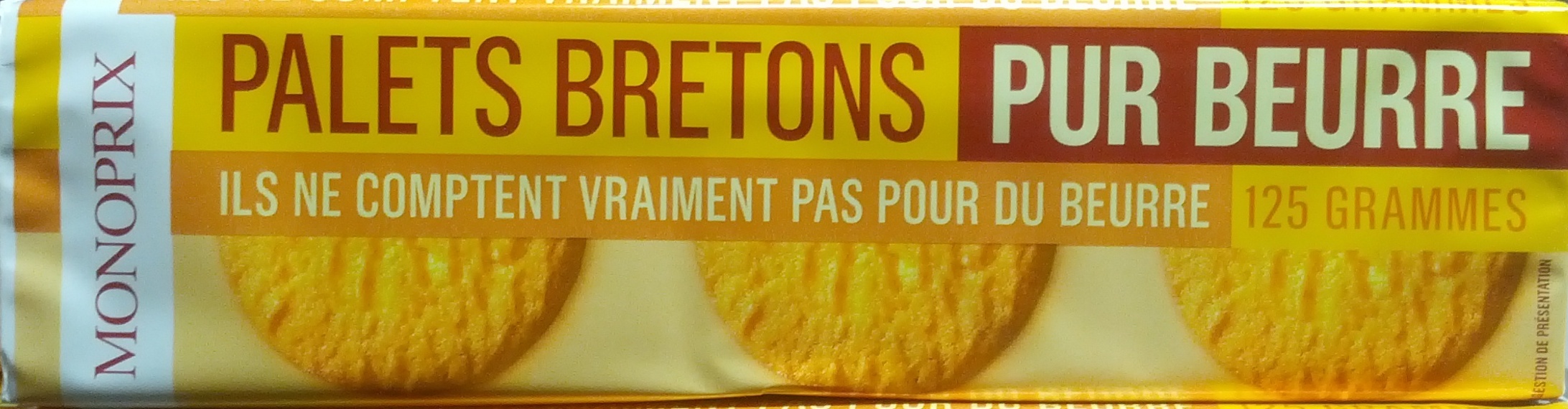 Palets bretons pur beurre - Produkt - fr