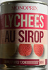 Lychees au sirop - Product