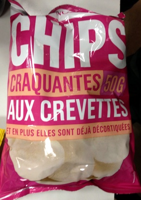 Chips Craquantes aux Crevettes - Producte - fr