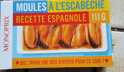 Moules à l'escabèche, recette espagnole - Producte - fr