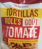 Tortillas Roll's goût tomate - Producto