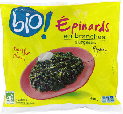 Épinards en branches - Produit