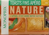 Toasts fin nature - Produit