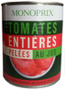 Tomates entières pelées au jus - Produkt