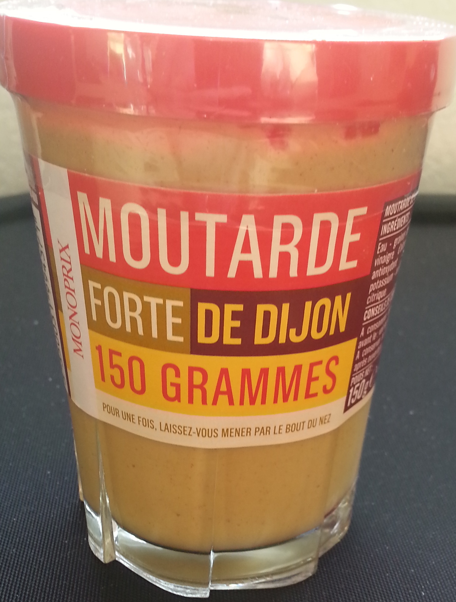 Moutarde forte de Dijon - Produkt - fr