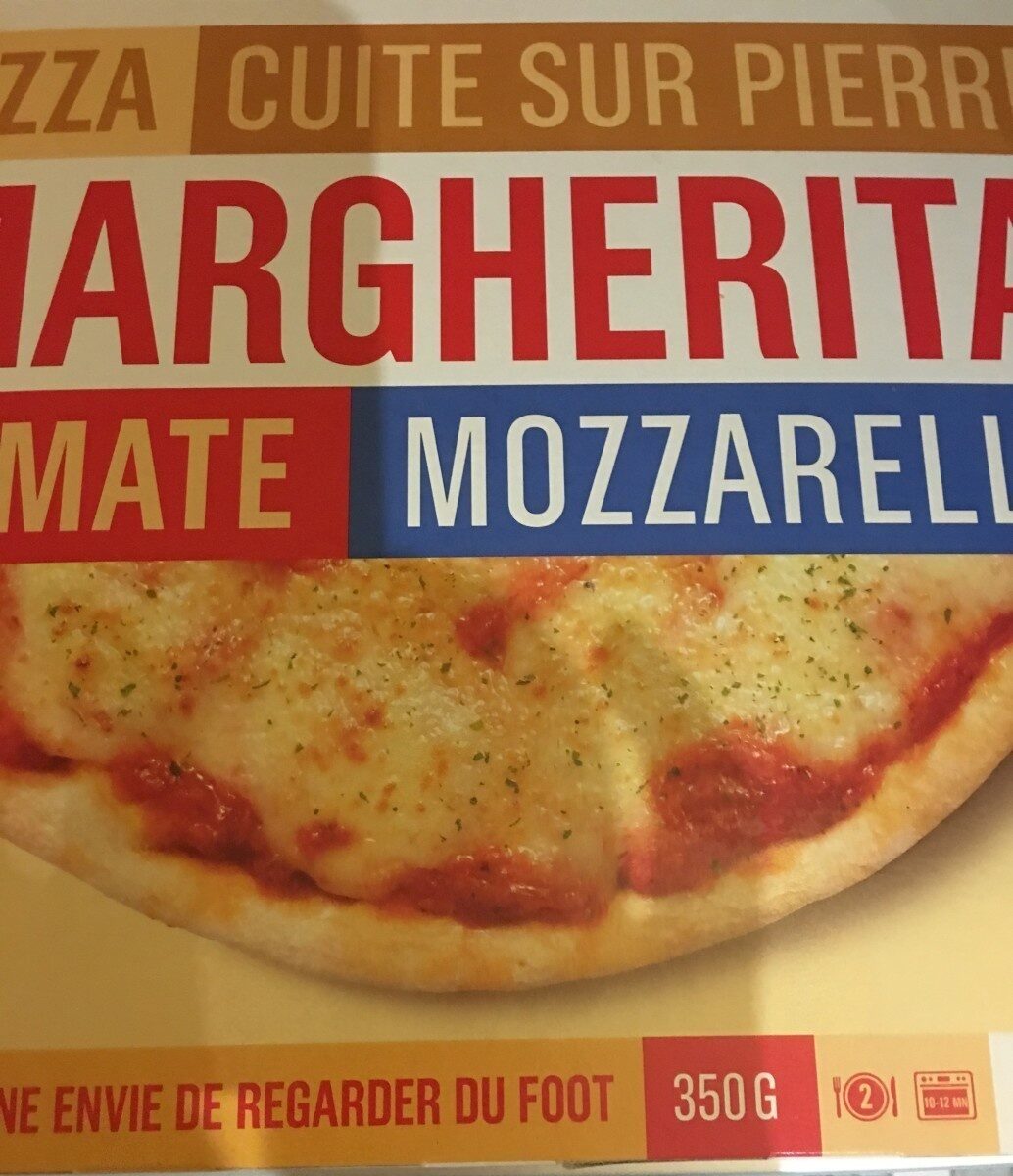 Pizza cuite sur pierre Margherita (Tomate, Mozzarella) - Producto - fr