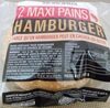 2 maxi pains hamburger - Product