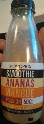 Smoothie Ananas Mangue Passion - Product - fr
