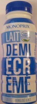 Lait Demi-Écrémé - Product - fr