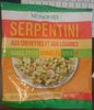 Serpentini aux crevettes et aux légumes sauce pesto - Product
