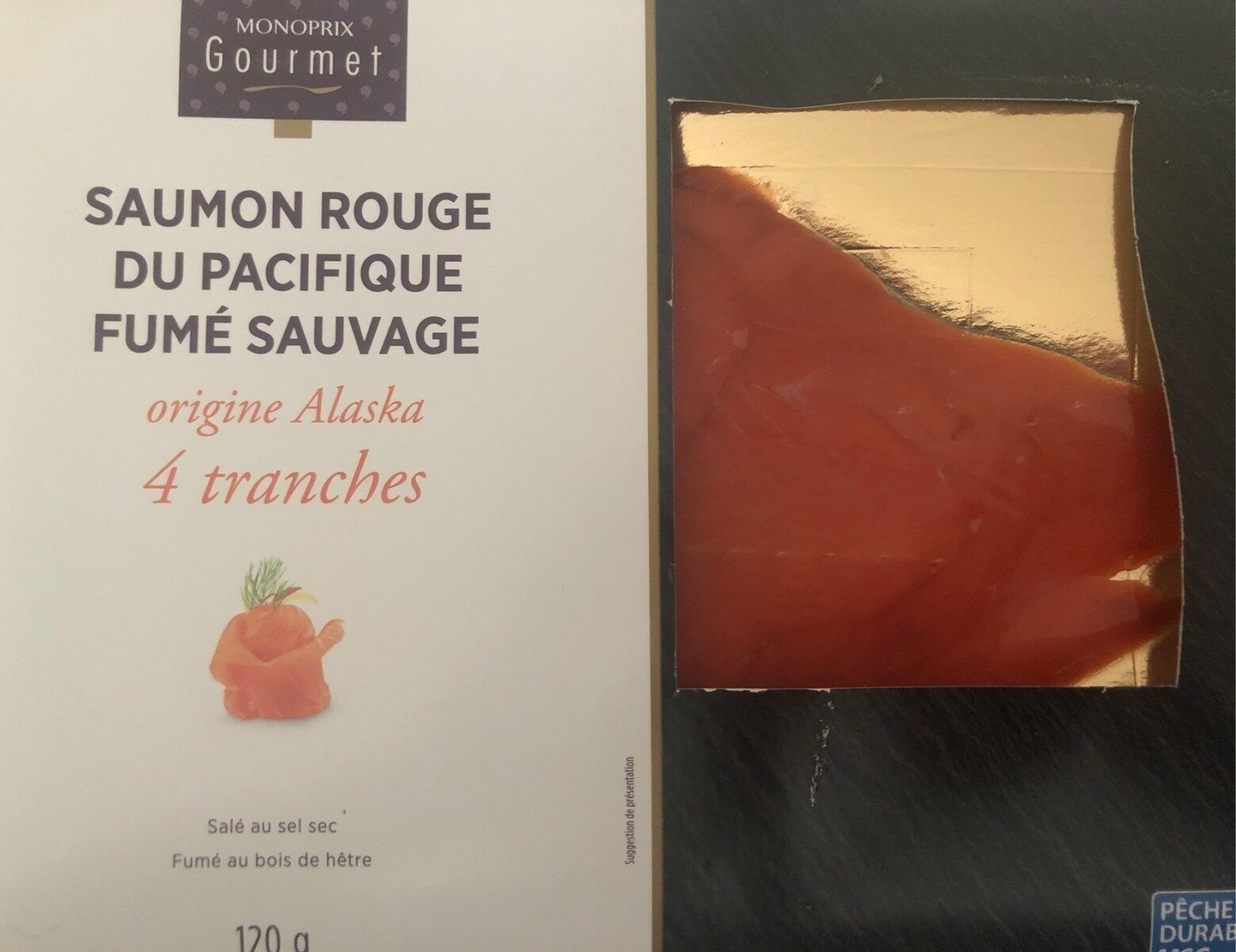 Saumon sauvage rouge - حقائق غذائية - fr