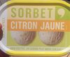Sorbet citron jaune - Produkt