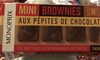 Mini brownies aux pépites de chocolat - Product