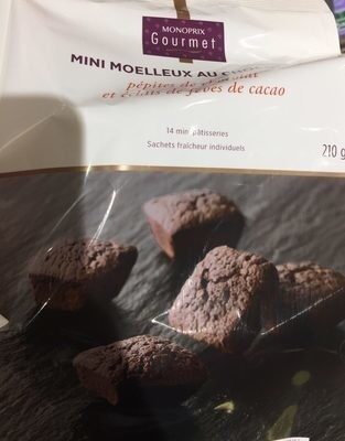 Mini moelleux au chocolat - Produkt - fr