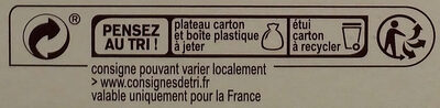 Buchettes glacées au chocolat - Recycling instructions and/or packaging information - fr