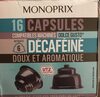 Capsules Decafeine Dolce Gusto - Product