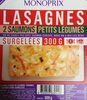 Lasagnes 2 saumons petits légumes - Product