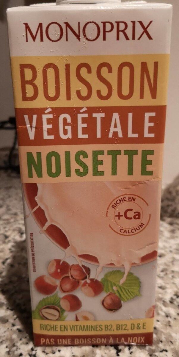 Boisson végétale noisette - Produkt - fr