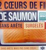 2 coeurs de filet de saumon - Product