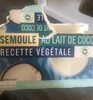 semoule au lait de coco vegan - Product