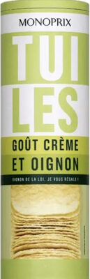 Tuiles gout crème et oignon - Product - fr