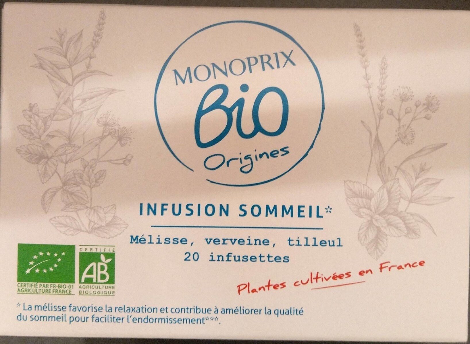 24G 20ST INFUSION SOMMEIL MBP - Product - fr