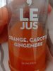 le Jus orange carotte gingembre - Produit