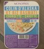 Colin d’alaska et riz basmati - Produit