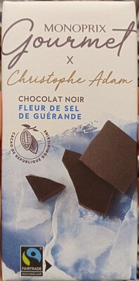 Chocolat noir fleur de sel de Guerande - Produit