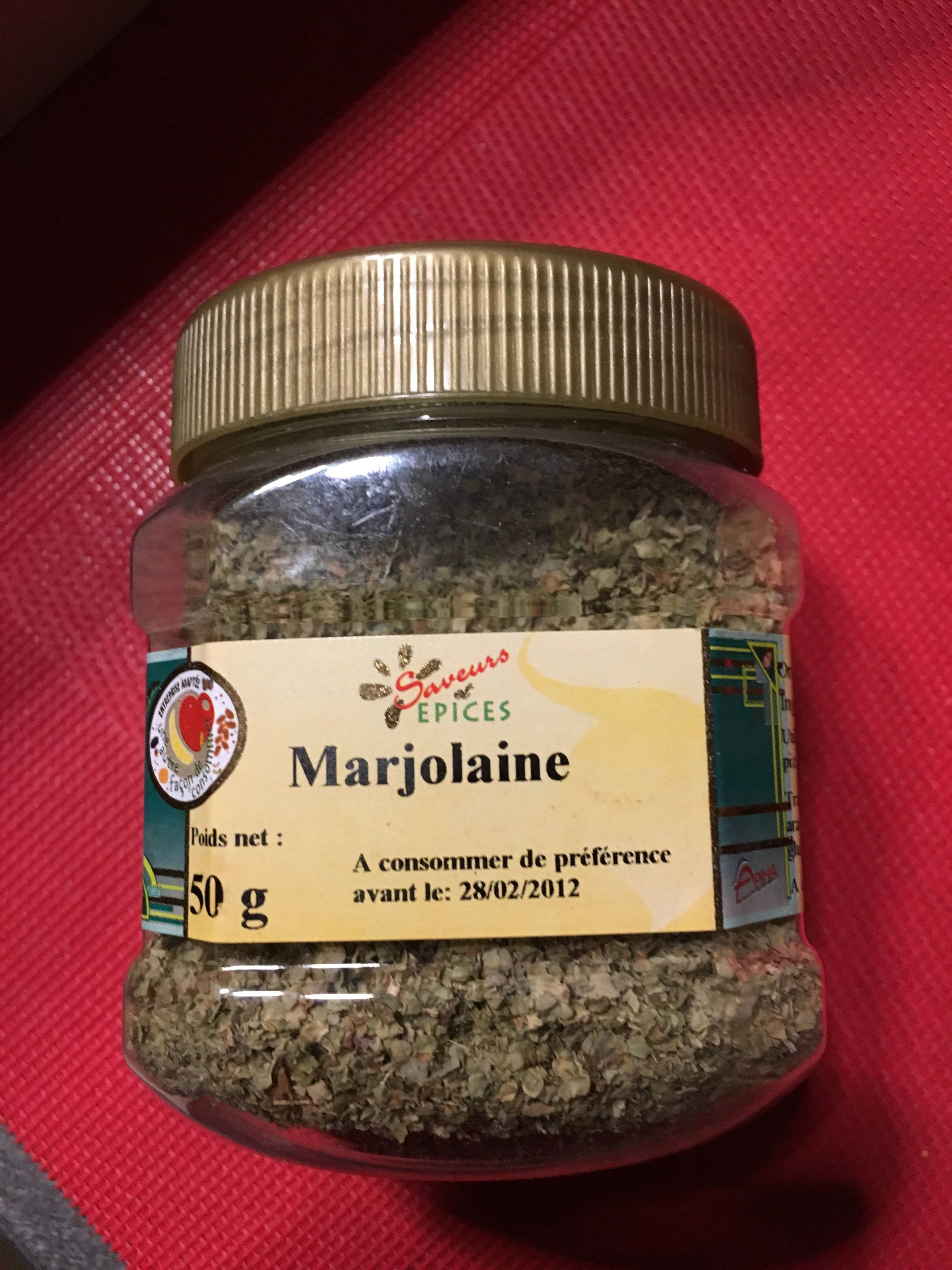 Marjolaine - Produit