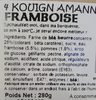 4 Kouign Amann Framboise - Product
